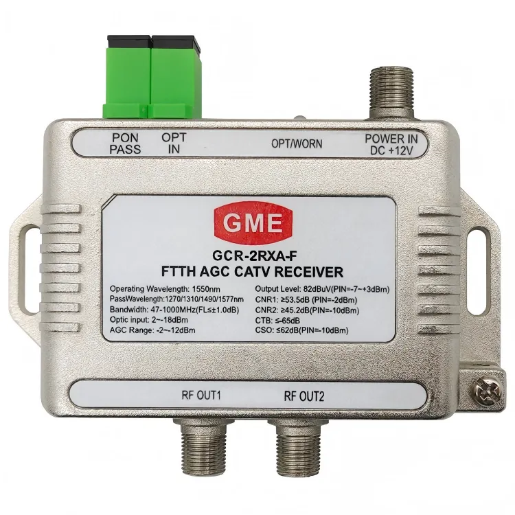 AGC CATV RECEIVER