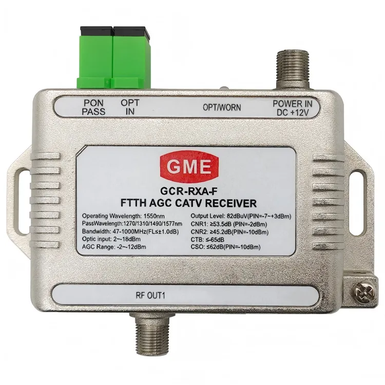 AGC CATV RECEIVER