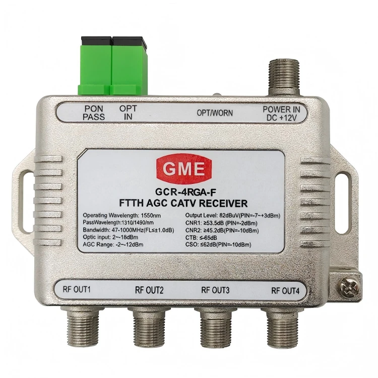 Каковы сценарии применения кабельного приемника FTTH AGC?